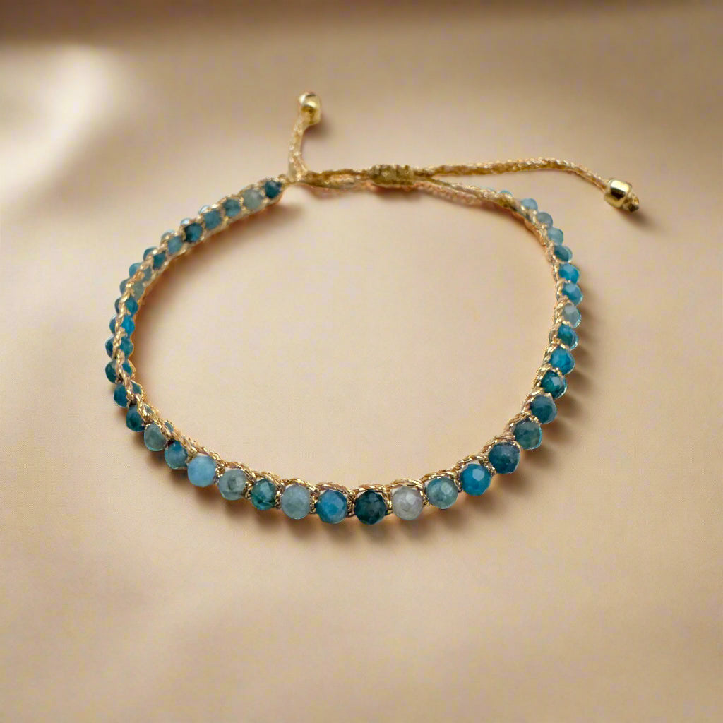 BALI - Bracelet ADULTE en pierre semi-précieuse