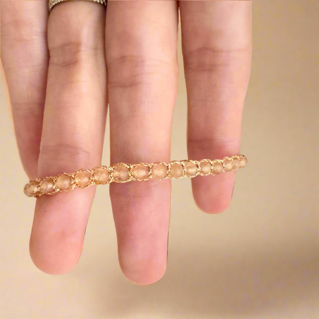 BALI - Bracelet ENFANT en pierre semi-précieuse
