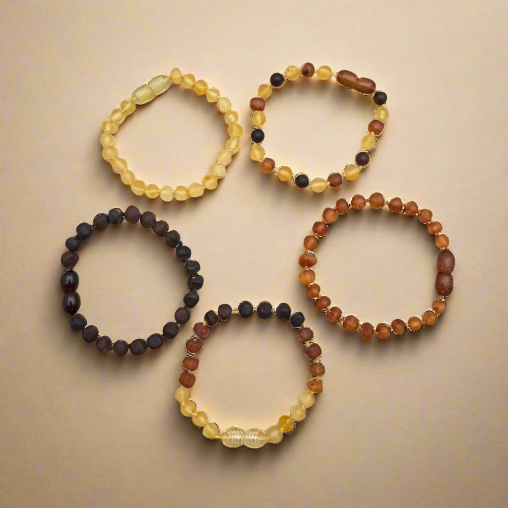Ambre - Collier et Bracelet pour bébé