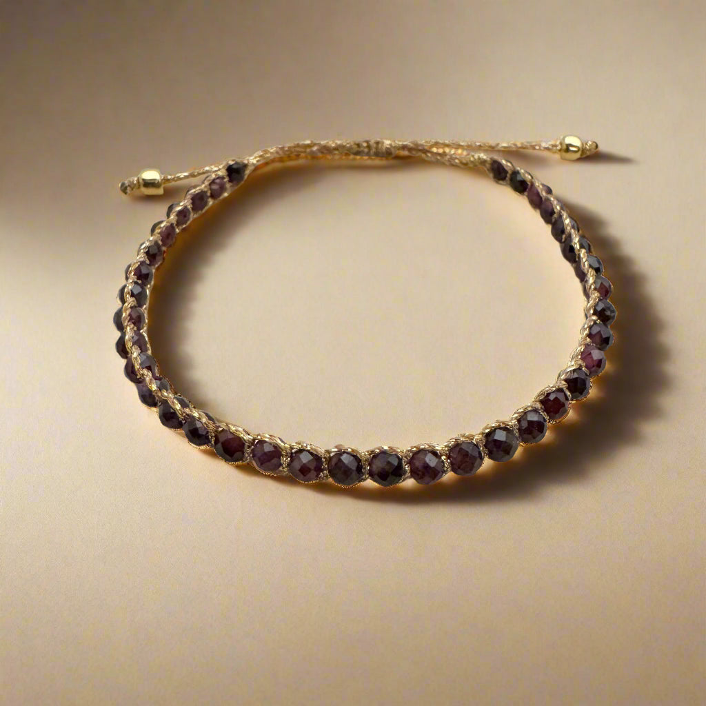 BALI - Bracelet ADULTE en pierre semi-précieuse