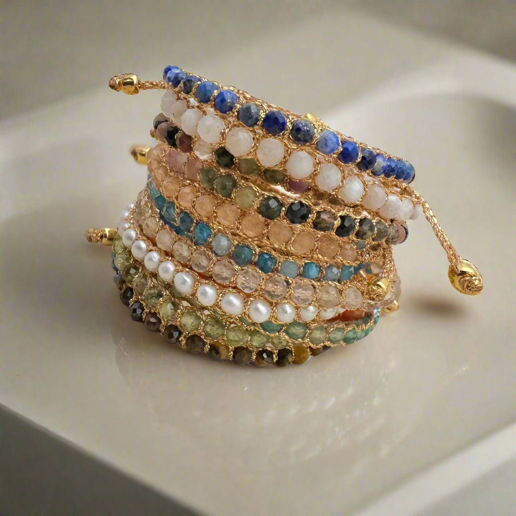 BALI - Bracelet ENFANT en pierre semi-précieuse