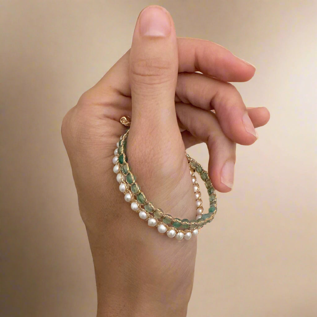 BALI - Bracelet ENFANT en pierre semi-précieuse