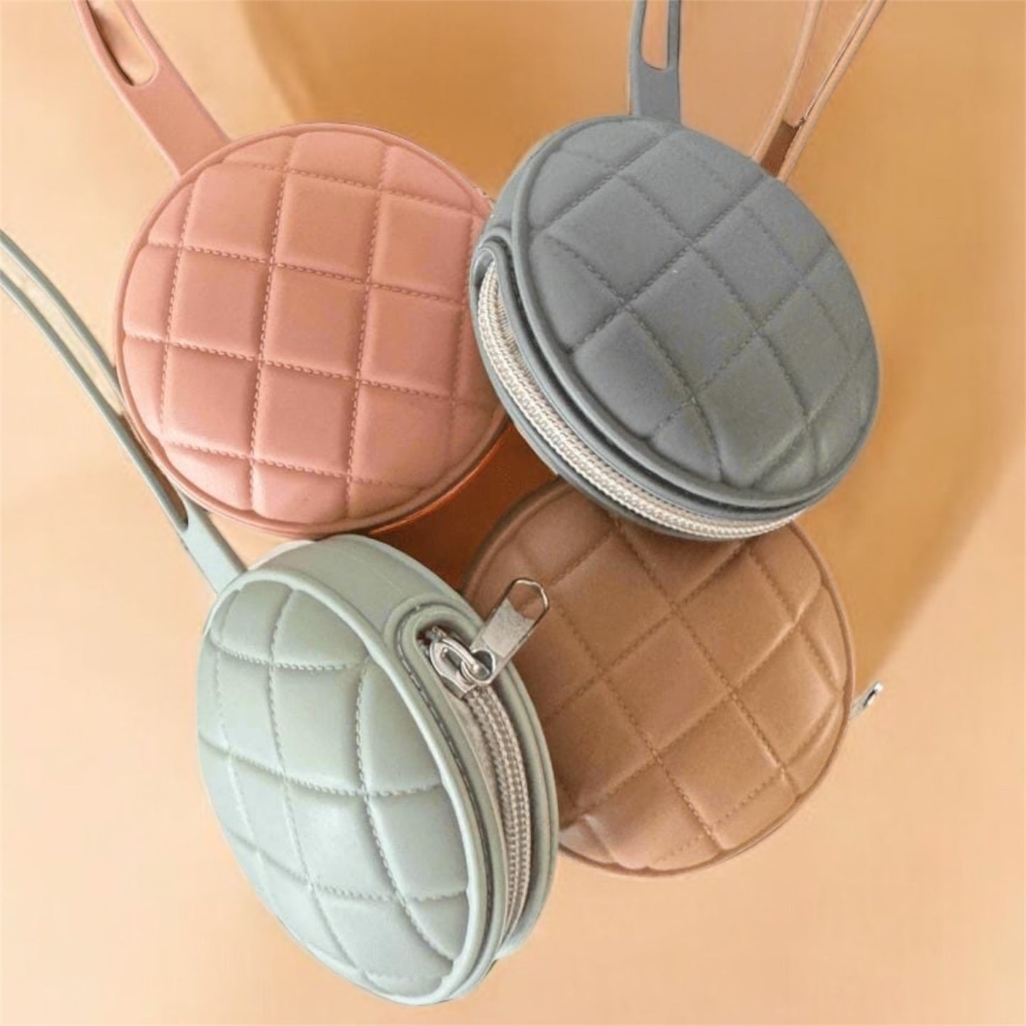 Pochette en silicone pour tétine & attache-tétine