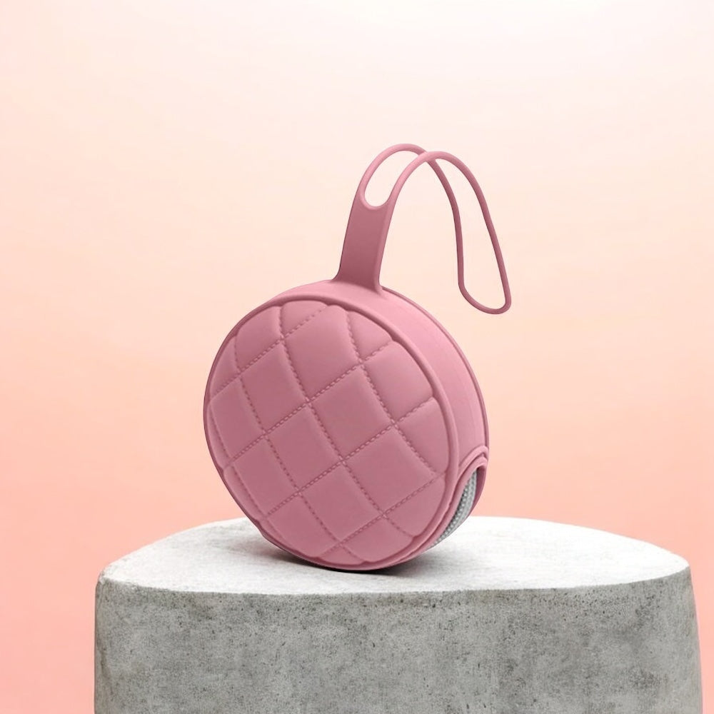 Pochette en silicone pour tétine & attache-tétine