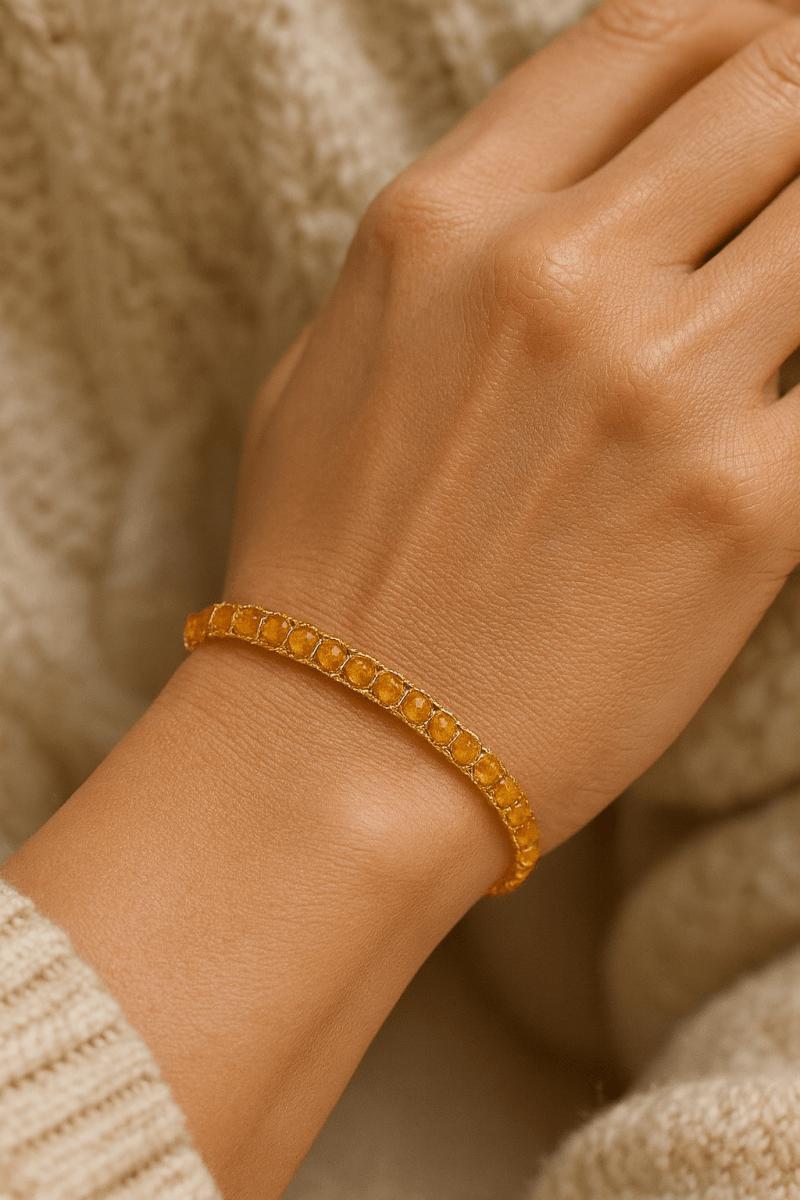 Duo Maman & Bébé – Bracelet en pierre naturelle | Cadeau fête des mères