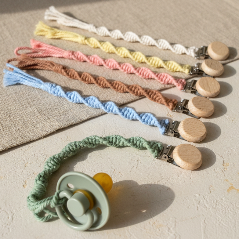 attache tetine cotton 