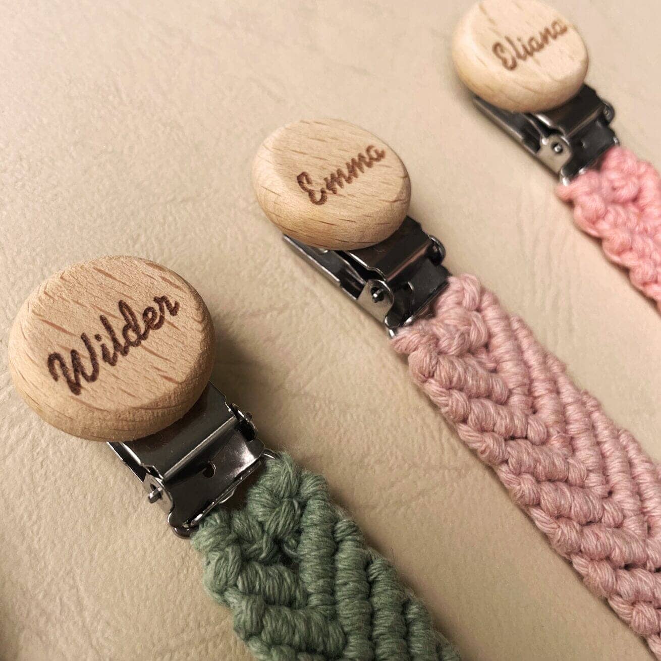 attache tetine personnalisee cotton 