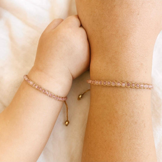 Bracelet BALI enfant –  Pierre naturelle & pierre de naissance