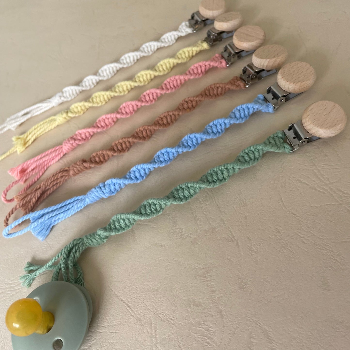 cotton attache tetine