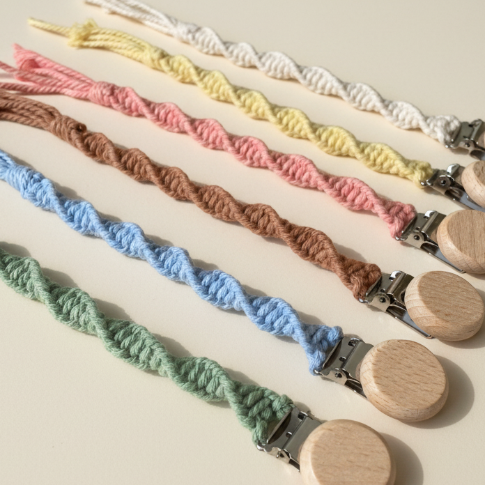 macrame attache tetine