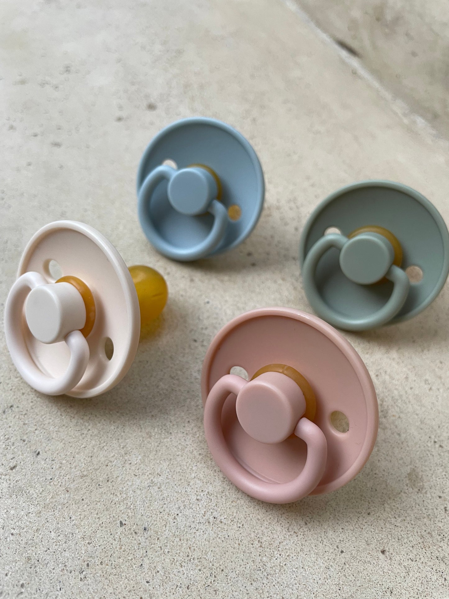 Pacifier natural latex nipple 2 packs